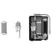 Ionizador de água alcalina multifuncional de alta qualidade para água potável diária para uso doméstico