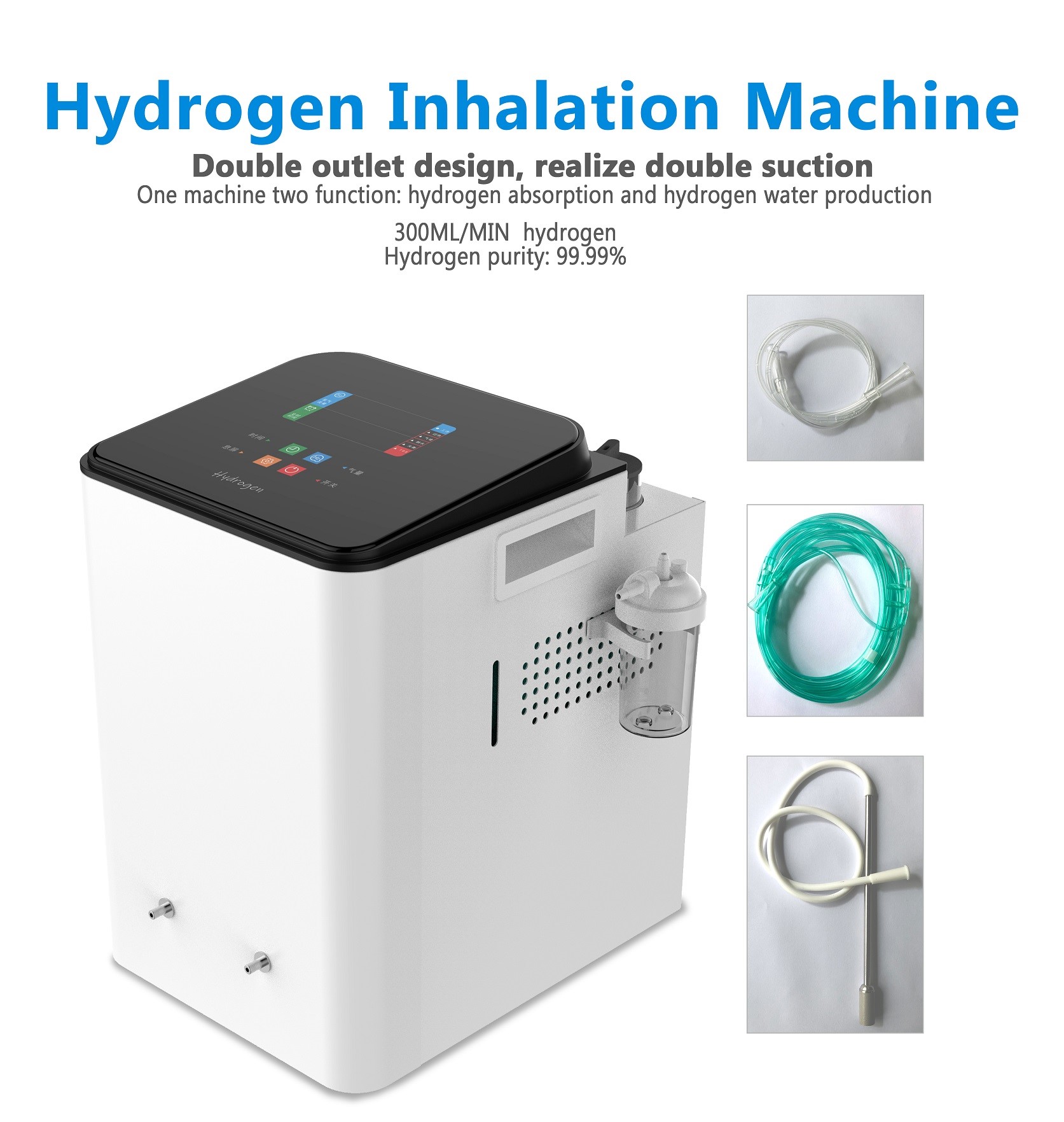 Guia para configurar e usar uma máquina de inalação de hidrogênio