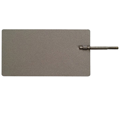 Placa de eletrodo de titânio de revestimento de platina de eletrólise de água Gr1